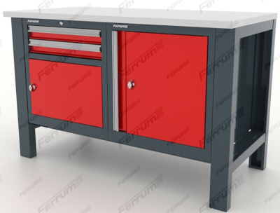 Верстак двухтумбовый Феррум 11.3102-7016/3000 Верстак двухтумбовый Феррум 11.3102-7016/3000