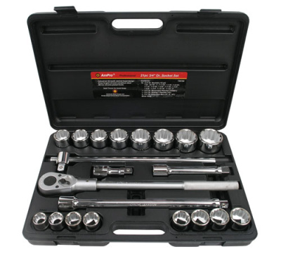 T45751 Набор 6-гранных головок и аксессуаров 3/4", 21 предмет T45751 Набор 6-гранных головок и аксессуаров 3/4", 21 предмет