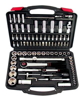 T45486 Набор головок и аксессуаров 1/2" и 1/4", 94 предмета T45486 Набор головок и аксессуаров 1/2" и 1/4", 94 предмета