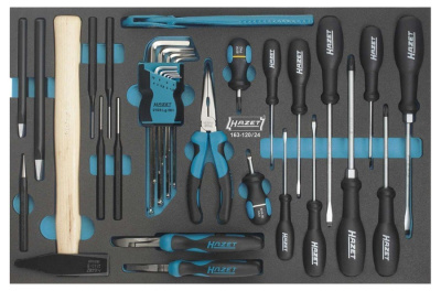 Набор инструмента комбинированный Hazet 163-120/24 Набор инструмента комбинированный Hazet 163-120/24