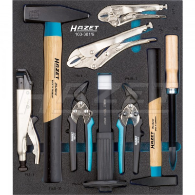 Набор комбинированный Hazet 163-381/9. Набор комбинированный Hazet 163-381/9.