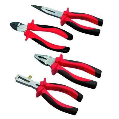 T28471 Набор губцевого инструмента для электрика 4 предмета T28471 Набор губцевого инструмента для электрика 4 предмета