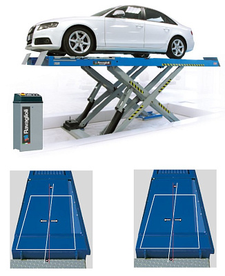 Подъемник ножничный, г/п 5 т, Ravaglioli RAV650N.2.55I